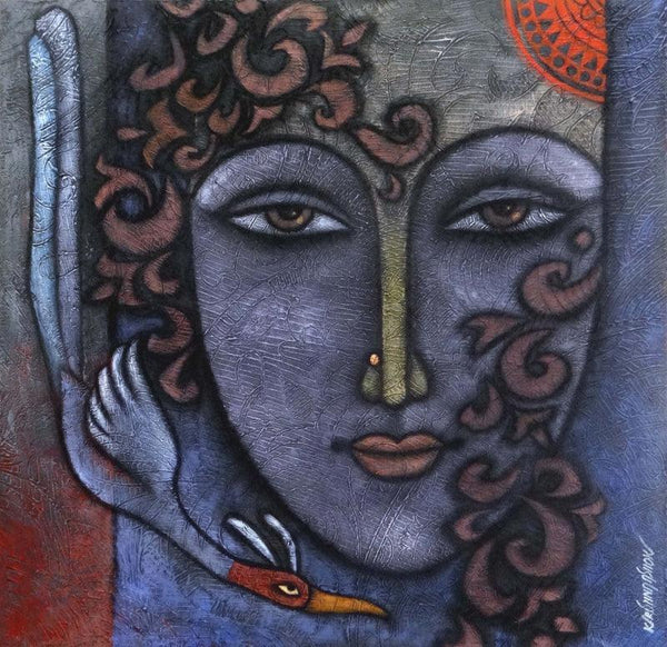 Advaitha 4 Painting by Krishna Ashok | ArtZolo.com