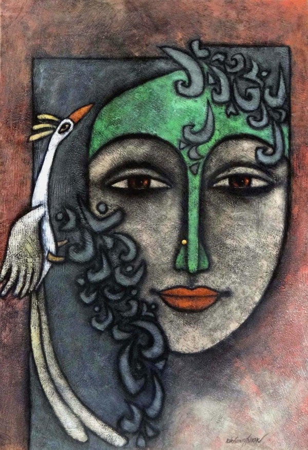Advaitha 6 Painting by Krishna Ashok | ArtZolo.com