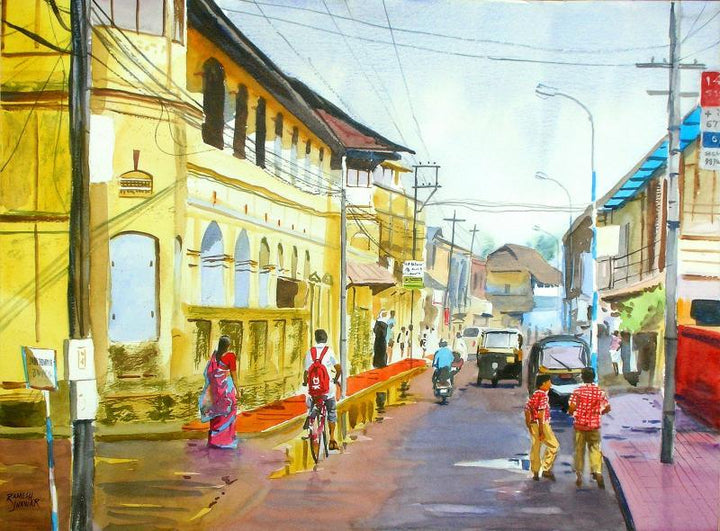After Rains Painting by Ramesh Jhawar | ArtZolo.com