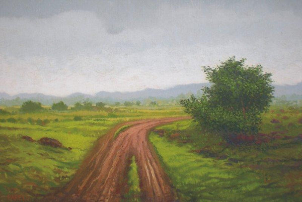 After The Rain Painting by Fareed Ahmed | ArtZolo.com