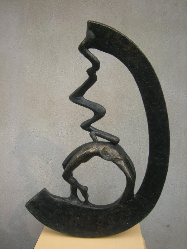 Agony Sculpture by Dilip Paul | ArtZolo.com