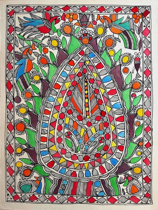 Alpana Traditional Art by Laalo Devi | ArtZolo.com