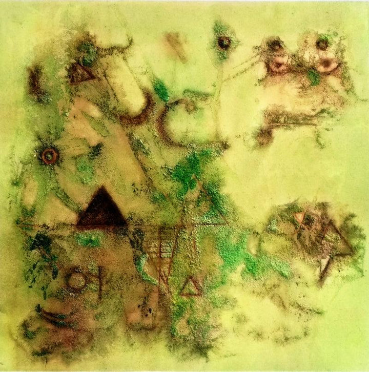Ancient Dust Painting by Kaushlendra Pratap Singh | ArtZolo.com