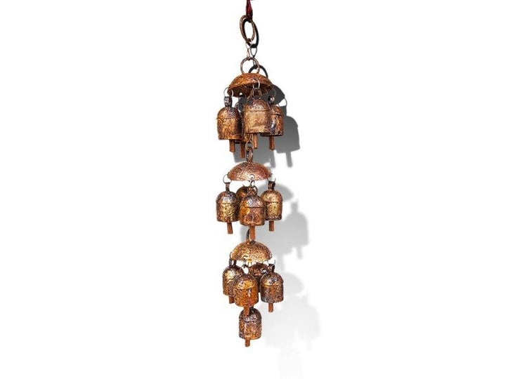 Ancient Idiophone Chandelier Handicraft by De Kulture Works | ArtZolo.com