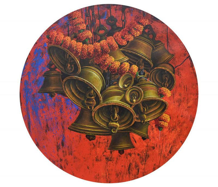 Aradhana 16 Painting by Anil Kumar Yadav | ArtZolo.com
