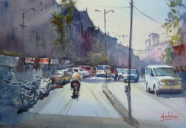 As We Move Things Will Get Clear Painting by Gulshan Achari | ArtZolo.com