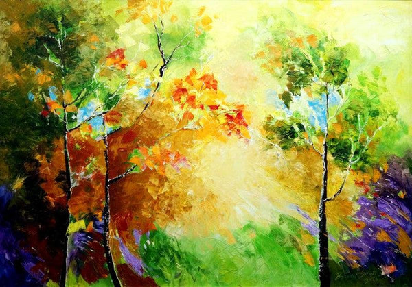 Autumn Painting by Bahadur Singh | ArtZolo.com