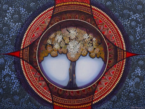 Bhumija Painting by Nitu Chhajer | ArtZolo.com