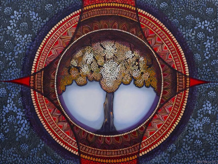 Bhumija Painting by Nitu Chhajer | ArtZolo.com