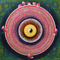 Nature acrylic painting titled 'Balance', 36x36 inches, by artist NITU CHHAJER on canvas