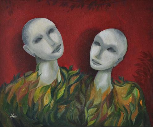 Balance Of Life Painting by Huma Hussain | ArtZolo.com