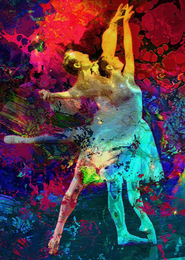 Ballet Painting by Anil Kumar | ArtZolo.com