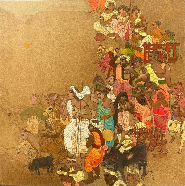 Banjara Painting by Siddharth Shingade | ArtZolo.com