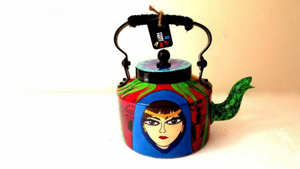 Banjara Tea Kettle Handicraft by Rithika Kumar | ArtZolo.com