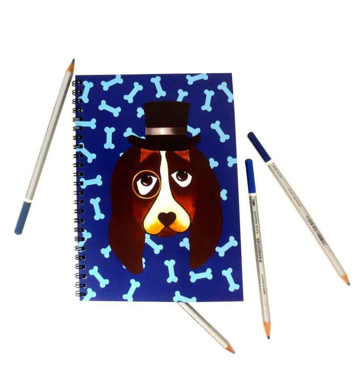 Basset Hound Notebook Handicraft by Rithika Kumar | ArtZolo.com