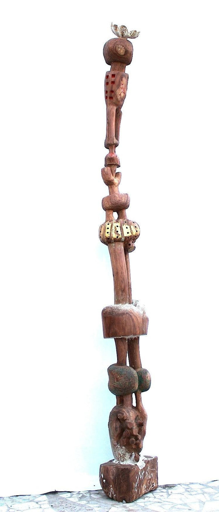 Bean Stolk 1 Sculpture by Chander Parkash | ArtZolo.com