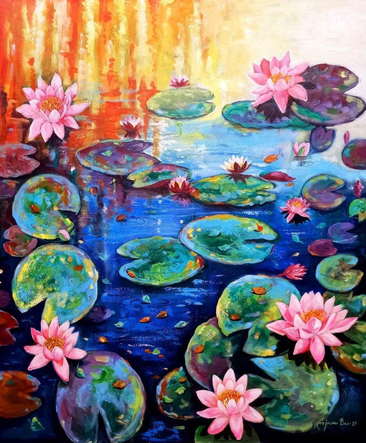 Beauty Of Nature 4 Painting by Arjun Das | ArtZolo.com