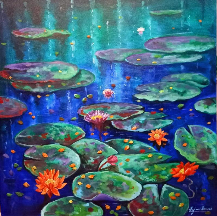 Beauty Of Nature 9 Painting by Arjun Das | ArtZolo.com