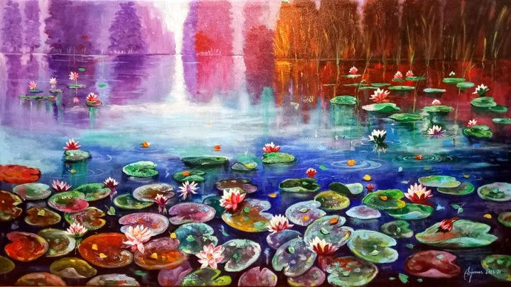 Beauty Of Nature Painting by Arjun Das | ArtZolo.com