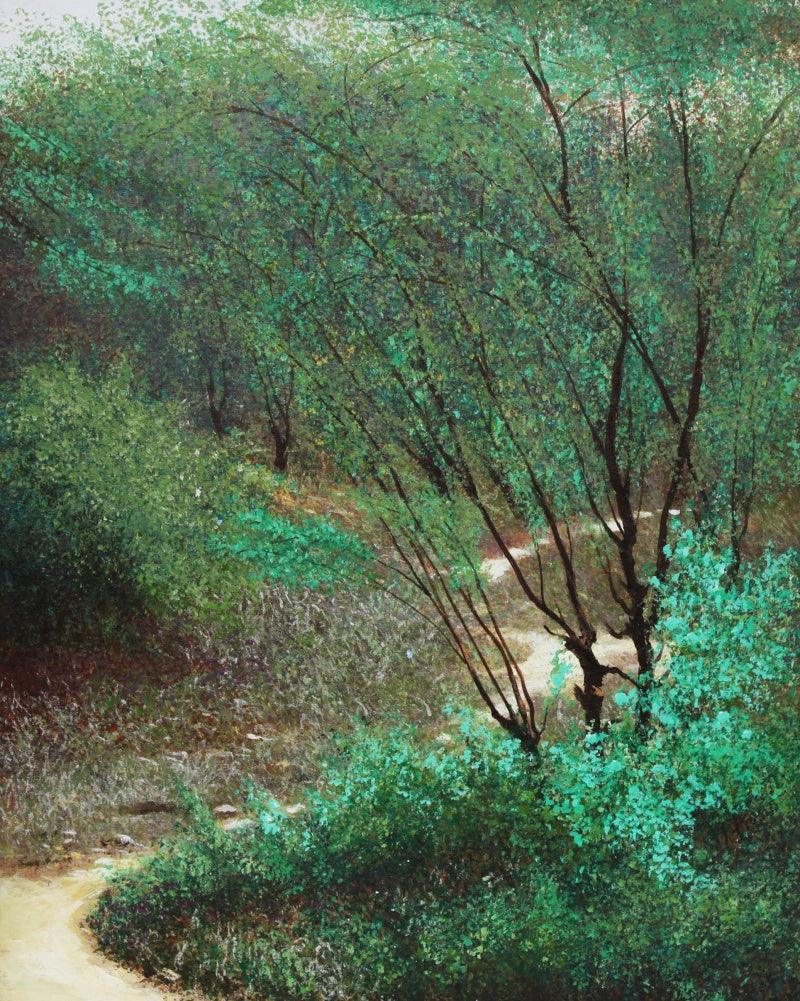 Nature acrylic painting titled 'Beauty Of Nature', 24x30 inches, by artist VIMAL CHAND on Canvas