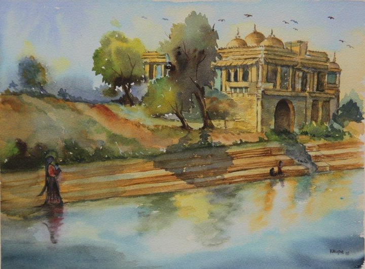 Beauty Of Peace Painting by Krupa Shah | ArtZolo.com