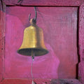 Still-life acrylic painting titled 'Bell', 24x24 inches, by artist Gopal Pardeshi on Canvas
