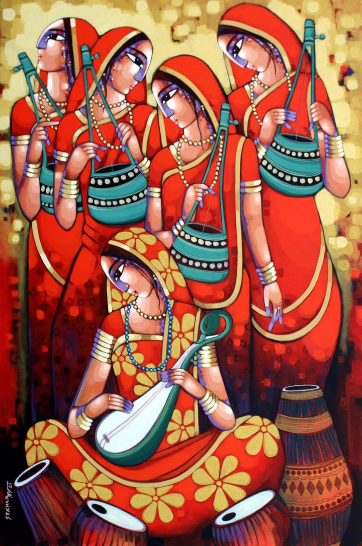 Bengali Tune 251 Painting by Sekhar Roy | ArtZolo.com