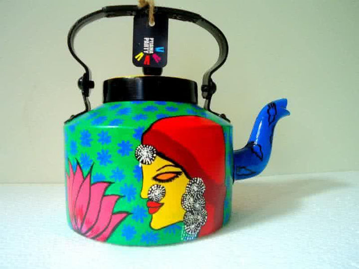 Bewitched Tea Kettle Handicraft by Rithika Kumar | ArtZolo.com
