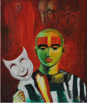 Beyond Good And Evil Painting by Huma Hussain | ArtZolo.com
