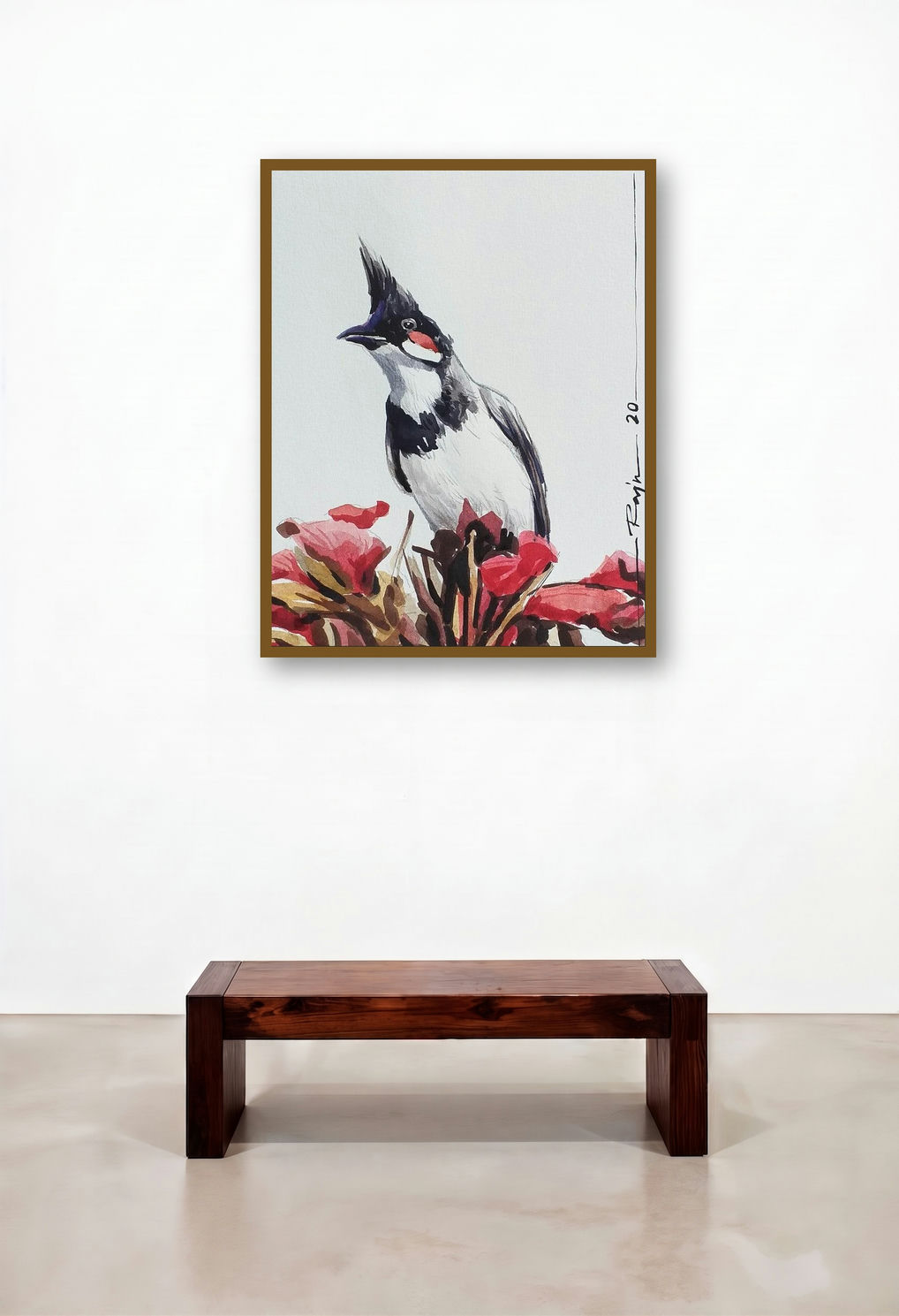 Bird 1 (The Curious Bulbul)