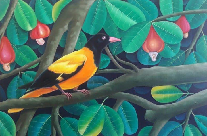 Bird 1 Painting by Murali Nagapuzha | ArtZolo.com