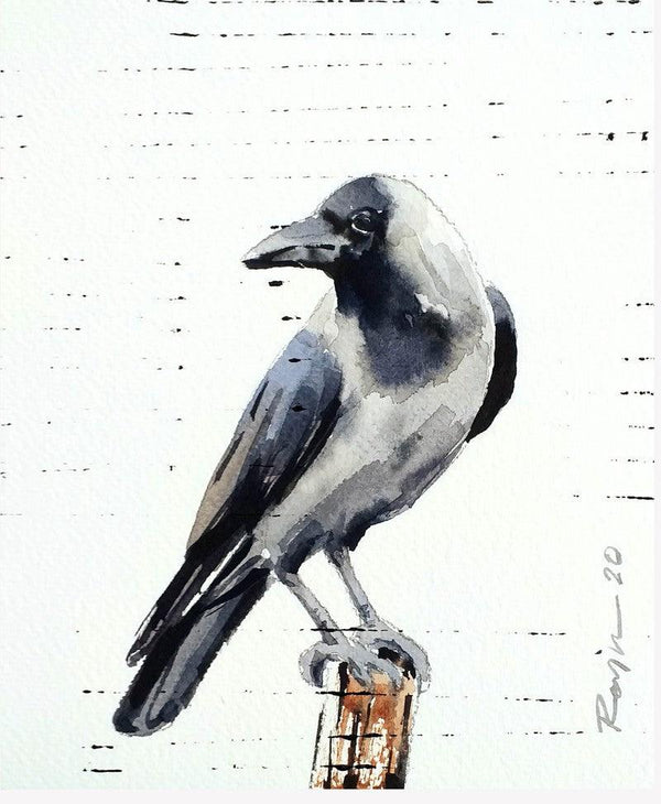 Bird 10 Painting by Raju Sarkar | ArtZolo.com