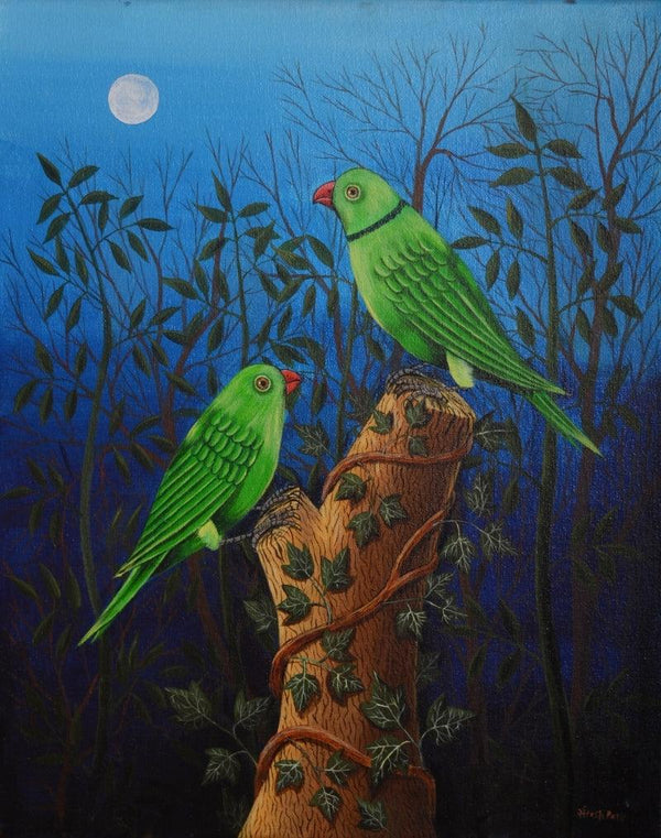 Birds 1003 Painting by Santosh Patil | ArtZolo.com