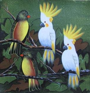 Birds 4 Painting by Pradeep Swain | ArtZolo.com