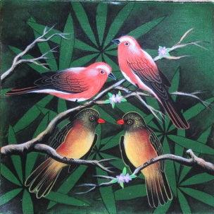 Birds 5 Painting by Pradeep Swain | ArtZolo.com