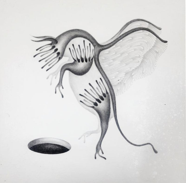 Black Hole Drawing by Nitesh Panchal | ArtZolo.com