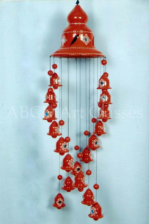 Black Spiral Wind Chime Handicraft by Abcd | ArtZolo.com