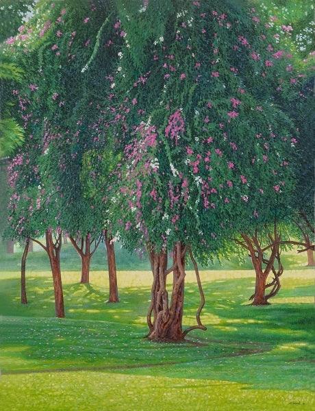 Blooming Beauty Painting by Gopal Nandurkar | ArtZolo.com