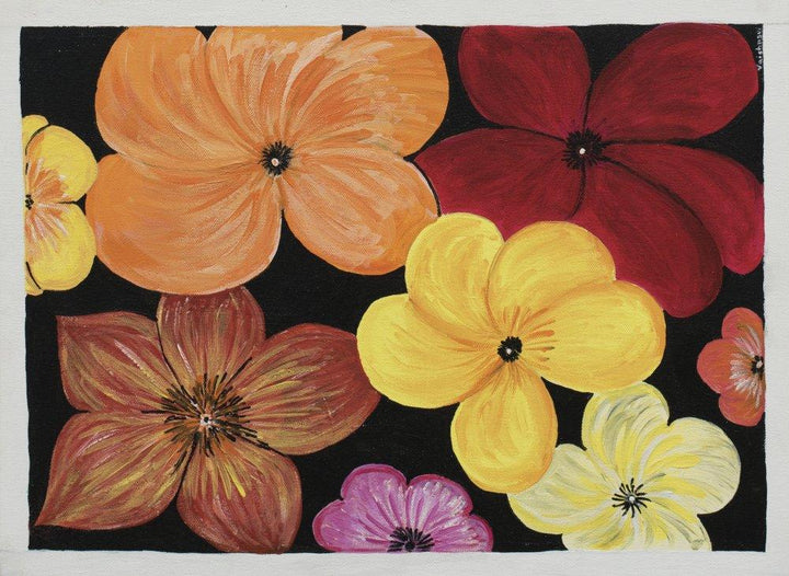Blooms Painting by Vaishnavi | ArtZolo.com