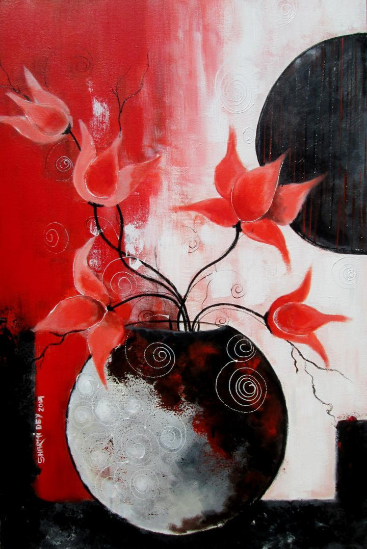 Blossom 1 Painting by Sharmi Dey | ArtZolo.com