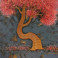 Nature acrylic painting titled 'Blossom 2', 24x24 inches, by artist Rahul Dangat on Canvas