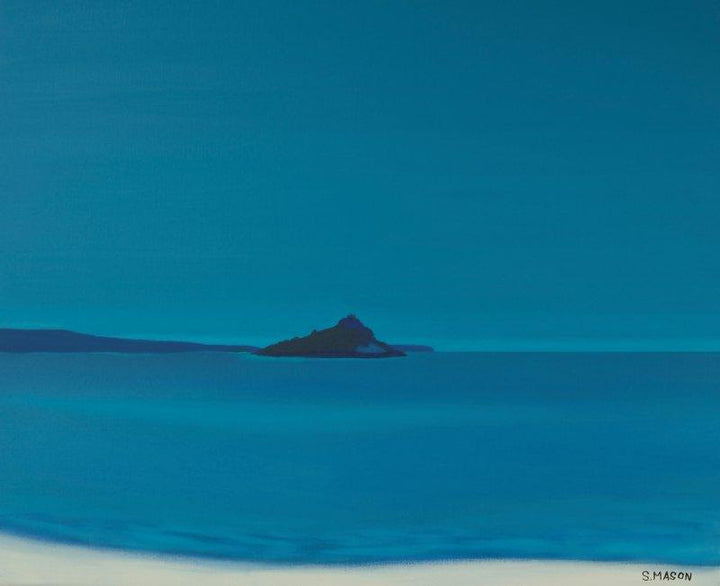 Blue Island by SIMON MASON | ArtZolo.com