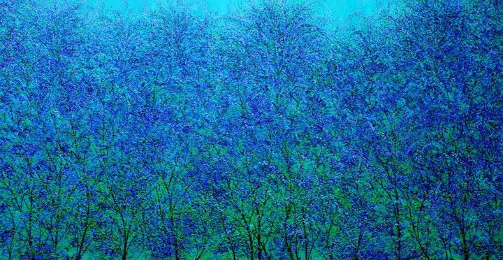 Blue Soul Painting by Pardeep Singh | ArtZolo.com