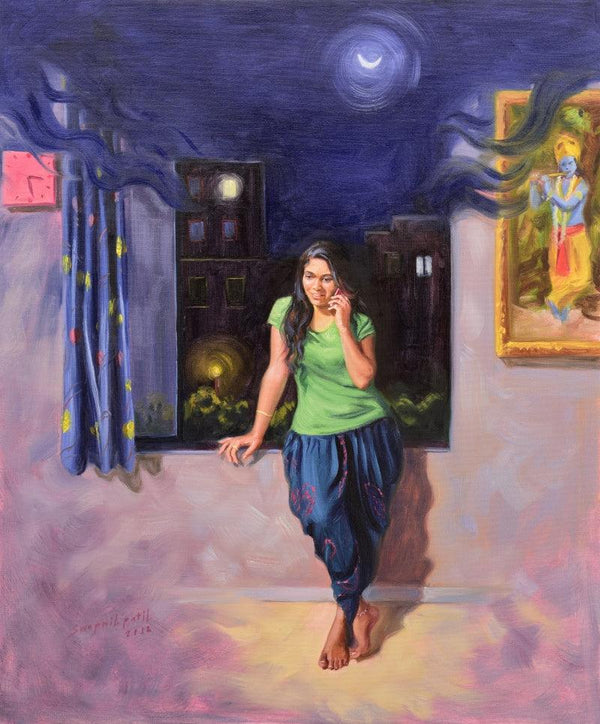 Bol Radha Painting by Swapniil Paatil | ArtZolo.com