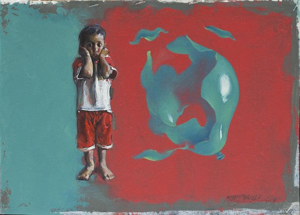 Boom Painting by Manoj Sakale | ArtZolo.com