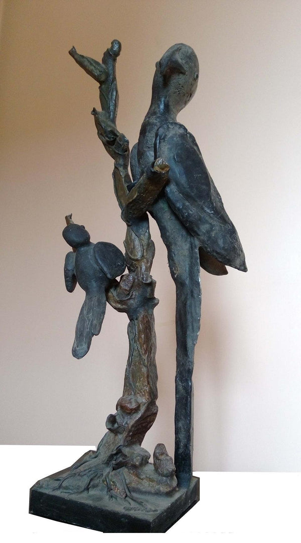 Born Free Sculpture by Shibu Sengupta | ArtZolo.com