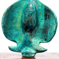 Abstract sculpture titled 'Bronze', 12x14x10 inches, by artist GOPAL PRASAD MANDAL on bronze