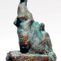 Abstract sculpture titled 'Bronze', 12x14x10 inches, by artist GOPAL PRASAD MANDAL on bronze