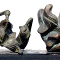 Abstract sculpture titled 'Bronze', 12x14x10 inches, by artist GOPAL PRASAD MANDAL on bronze
