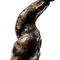 Abstract sculpture titled 'Bronze', 12x14x10 inches, by artist GOPAL PRASAD MANDAL on bronze